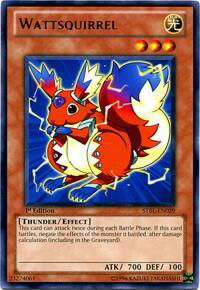Wattsquirrel - Starstrike Blast (STBL) #STBL-EN029 - Rare YuGiOh Trading Card