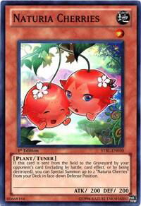 Naturia Cherries - Starstrike Blast (STBL) #STBL-EN030 - Super Rare YuGiOh Trading Card