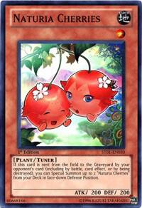Naturia Cherries - Starstrike Blast YuGiOh trading card
