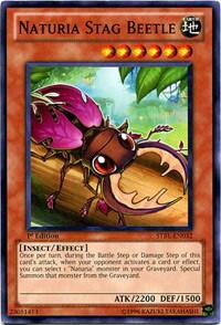 Naturia Stag Beetle - Starstrike Blast (STBL) #STBL-EN032 - Common / Short Print YuGiOh Trading Card