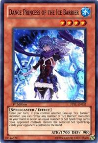 Dance Princess of the Ice Barrier - Starstrike Blast YuGiOh trading card