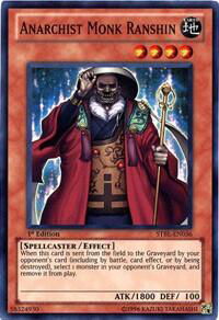 Anarchist Monk Ranshin - Starstrike Blast (STBL) #STBL-EN036 - Super Rare YuGiOh Trading Card