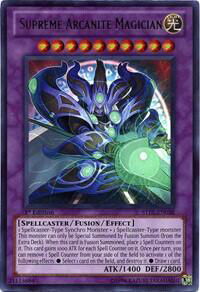 Supreme Arcanite Magician - Starstrike Blast (STBL) #STBL-EN038 - Ultra Rare YuGiOh Trading Card