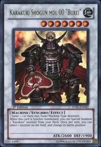 Karakuri Shogun mdl 00 "Burei" - Starstrike Blast (STBL) #STBL-EN043 - Ultra Rare YuGiOh Trading Card