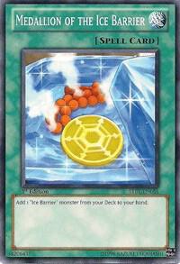 Medallion of the Ice Barrier - Starstrike Blast YuGiOh trading card