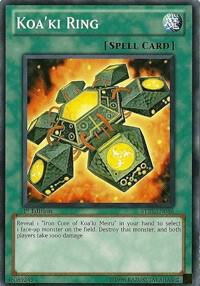 Koa'ki Ring - Starstrike Blast YuGiOh trading card