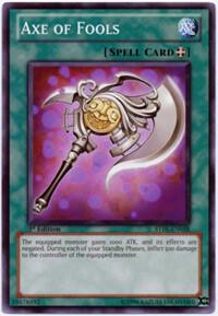 Axe of Fools - Starstrike Blast YuGiOh trading card