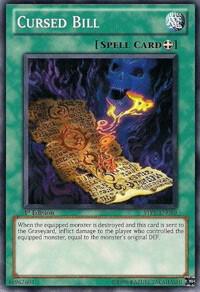 Cursed Bill - Starstrike Blast YuGiOh trading card