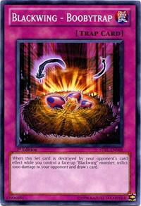Blackwing - Boobytrap - Starstrike Blast (STBL) #STBL-EN068 - Common / Short Print YuGiOh Trading Card