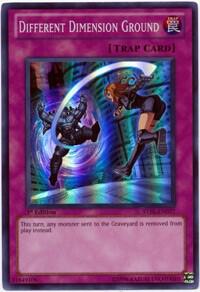 Different Dimension Ground - Starstrike Blast YuGiOh trading card
