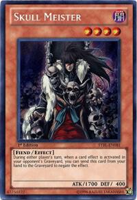 Skull Meister - Starstrike Blast YuGiOh trading card