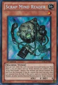 Scrap Mind Reader trading card from Starstrike Blast Scrap Mind Reader - Starstrike Blast YuGiOh trading card