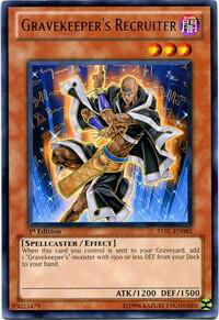 Gravekeeper's Recruiter - Starstrike Blast (STBL) #STBL-EN085 - Rare YuGiOh Trading Card
