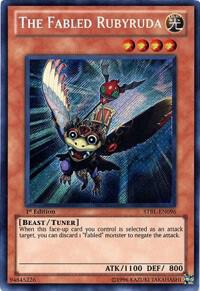 The Fabled Rubyruda trading card from Starstrike Blast The Fabled Rubyruda - Starstrike Blast YuGiOh trading card