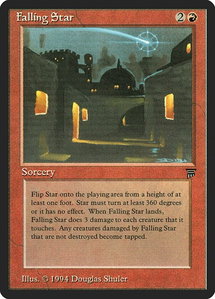 Falling Star - Legends (LEG) #null - Rare Magic: The Gathering Trading Card