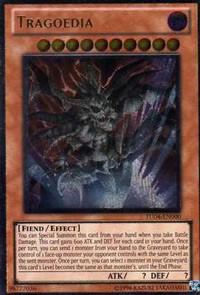 Tragoedia (UTR) - Turbo Pack: Booster Four YuGiOh trading card