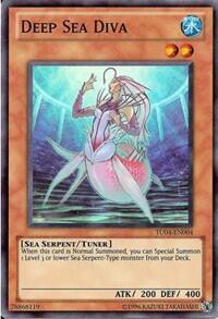 Deep Sea Diva - Turbo Pack: Booster Four (TU04) #TU04-EN004 - Super Rare YuGiOh Trading Card