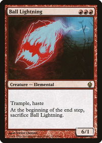 Ball Lightning - Premium Deck Series: Fire and Lightning (PD2) #12 - Rare Magic: The Gathering Trading Card