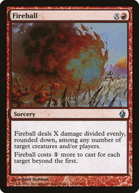 Fireball - Premium Deck Series: Fire and Lightning (PD2) #27 - Uncommon Magic: The Gathering Trading Card