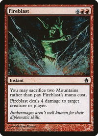 Fireblast - Premium Deck Series: Fire and Lightning (PD2) #26 - Common Magic: The Gathering Trading Card
