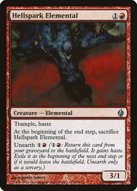 Hellspark Elemental - Premium Deck Series: Fire and Lightning (PD2) #6 - Uncommon Magic: The Gathering Trading Card