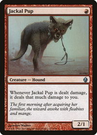 Jackal Pup - Premium Deck Series: Fire and Lightning (PD2) #2 - Uncommon Magic: The Gathering Trading Card