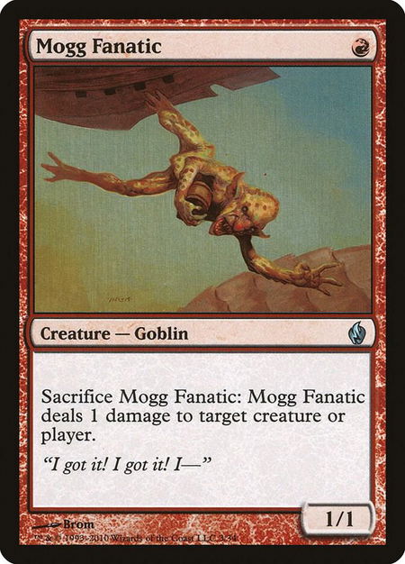 Mogg Fanatic - Premium Deck Series: Fire and Lightning Magic: The Gathering trading card