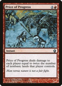 Price of Progress - Premium Deck Series: Fire and Lightning (PD2) #18 - Uncommon Magic: The Gathering Trading Card