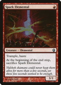 Spark Elemental - Premium Deck Series: Fire and Lightning (PD2) #4 - Uncommon Magic: The Gathering Trading Card