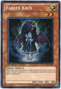 Fabled Krus trading card from Hidden Arsenal 3 Fabled Krus - Hidden Arsenal 3 YuGiOh trading card