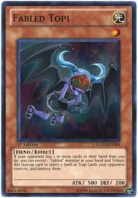 Fabled Topi - Hidden Arsenal 3 (HA03) #HA03-EN003 - Super Rare YuGiOh Trading Card