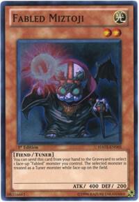 Fabled Miztoji - Hidden Arsenal 3 YuGiOh trading card