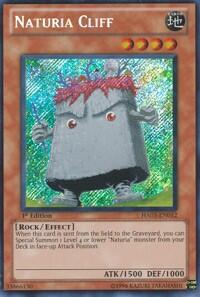 Naturia Cliff - Hidden Arsenal 3 (HA03) #HA03-EN012 - Secret Rare YuGiOh Trading Card