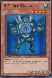 R-Genex Turbo - Hidden Arsenal 3 (HA03) #HA03-EN014 - Super Rare YuGiOh Trading Card