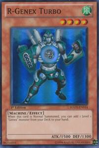 R-Genex Turbo trading card from Hidden Arsenal 3 R-Genex Turbo - Hidden Arsenal 3 YuGiOh trading card