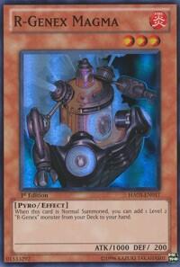 R-Genex Magma - Hidden Arsenal 3 (HA03) #HA03-EN017 - Super Rare YuGiOh Trading Card