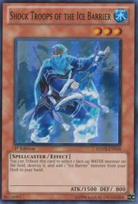 Shock Troops of the Ice Barrier - Hidden Arsenal 3 (HA03) #HA03-EN018 - Super Rare YuGiOh Trading Card