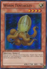 Worm Tentacles - Hidden Arsenal 3 YuGiOh trading card
