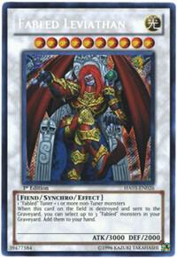 Fabled Leviathan trading card from Hidden Arsenal 3 Fabled Leviathan - Hidden Arsenal 3 YuGiOh trading card