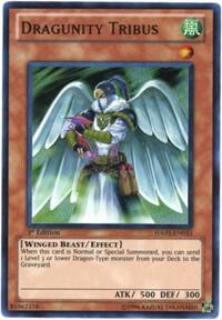 Dragunity Tribus trading card from Hidden Arsenal 3 Dragunity Tribus - Hidden Arsenal 3 YuGiOh trading card