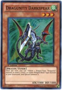 Dragunity Darkspear - Hidden Arsenal 3 (HA03) #HA03-EN034 - Super Rare YuGiOh Trading Card