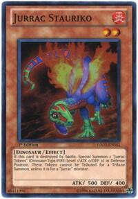 Jurrac Stauriko - Hidden Arsenal 3 (HA03) #HA03-EN041 - Super Rare YuGiOh Trading Card