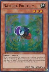 Naturia Fruitfly - Hidden Arsenal 3 (HA03) #HA03-EN043 - Super Rare YuGiOh Trading Card