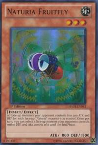 Naturia Fruitfly - Hidden Arsenal 3 YuGiOh trading card