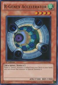 R-Genex Accelerator - Hidden Arsenal 3 (HA03) #HA03-EN045 - Super Rare YuGiOh Trading Card