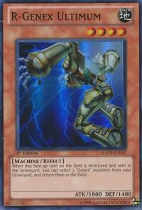 R-Genex Ultimum trading card from Hidden Arsenal 3 R-Genex Ultimum - Hidden Arsenal 3 YuGiOh trading card