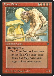 Frost Giant - Legends (LEG) #null - Uncommon Magic: The Gathering Trading Card