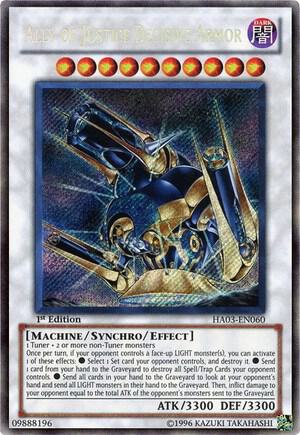 Ally of Justice Decisive Armor - Hidden Arsenal 3 YuGiOh trading card