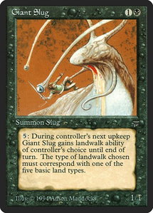 Giant Slug - Legends (LEG) #null - Common Magic: The Gathering Trading Card