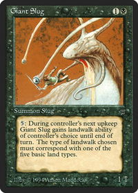 Giant Slug - Legends (LEG) #99 - Common Magic: The Gathering Trading Card